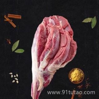 大有牧場 蘇尼特植生羊肉 羔羊后腿 1kg