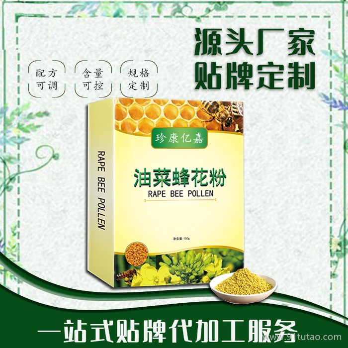 油菜花粉 油菜蜂花粉可定制 油菜花提取物OEM 批發廠家